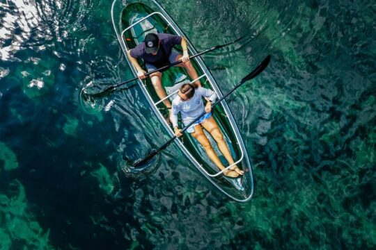 2-Hour Glass Bottom Guided Kayak Eco Tour in Rainbow Springs (Small-Group)