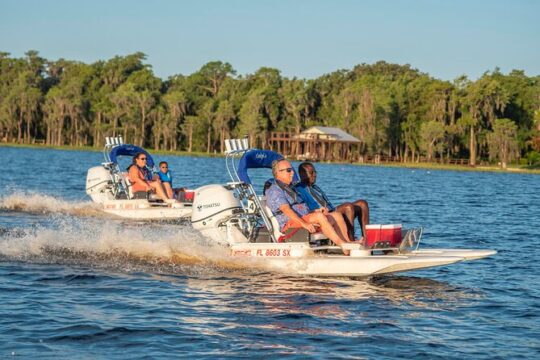 Tour of Lakes Escape by Personal Catamaran